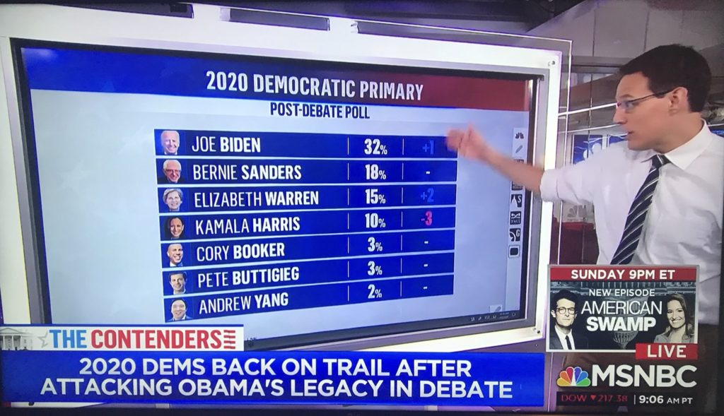 post debate morning consult july