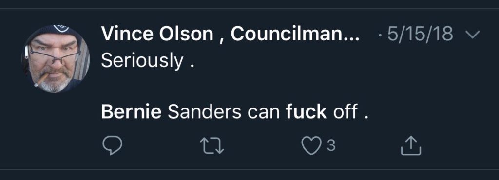 bernie can f off